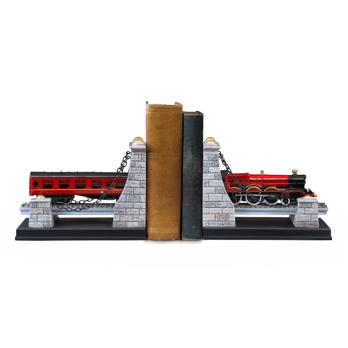 Harry Potter Hogwarts Express Bookends - Hand-Painted Pair