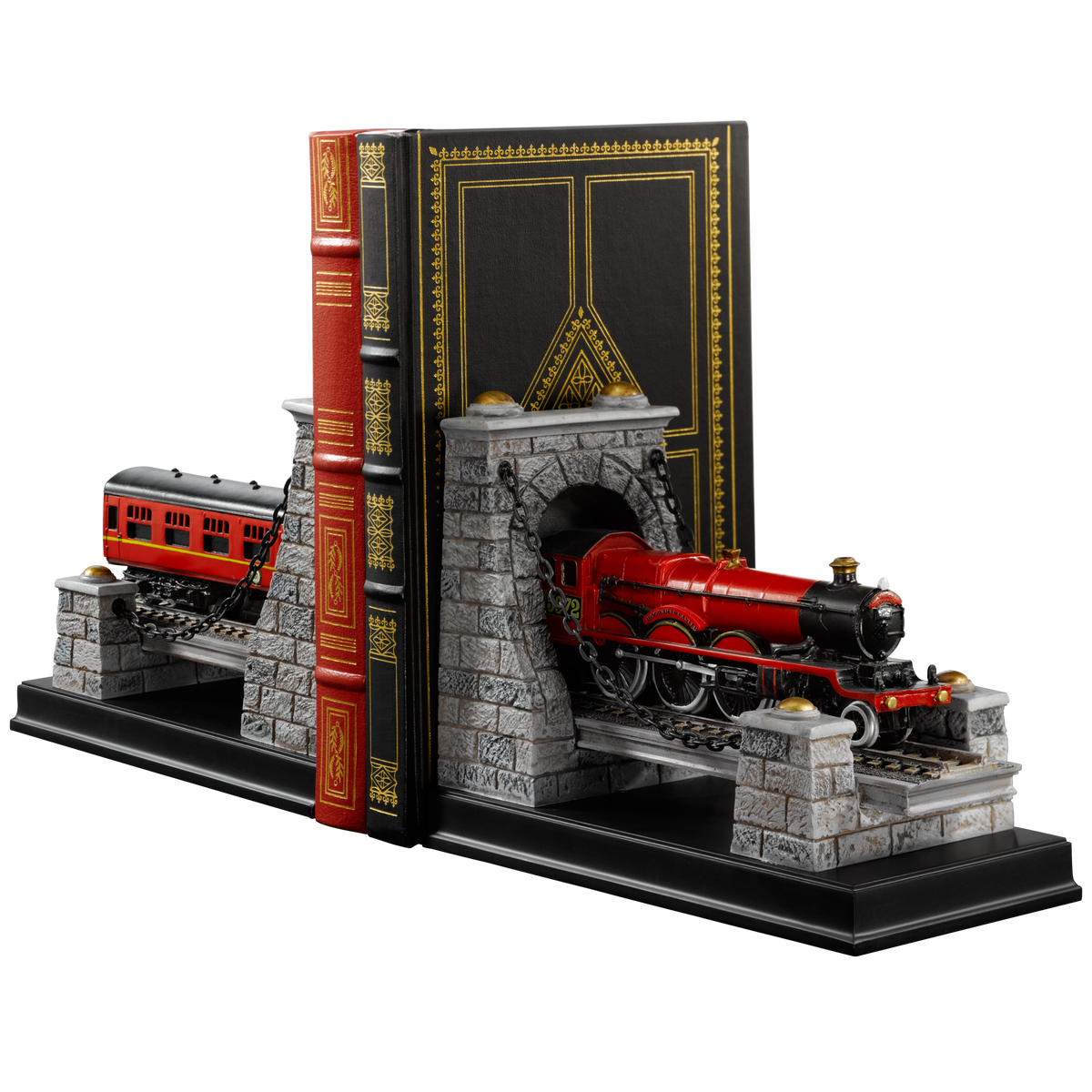 Harry Potter Hogwarts Express Bookends - Hand-Painted Pair