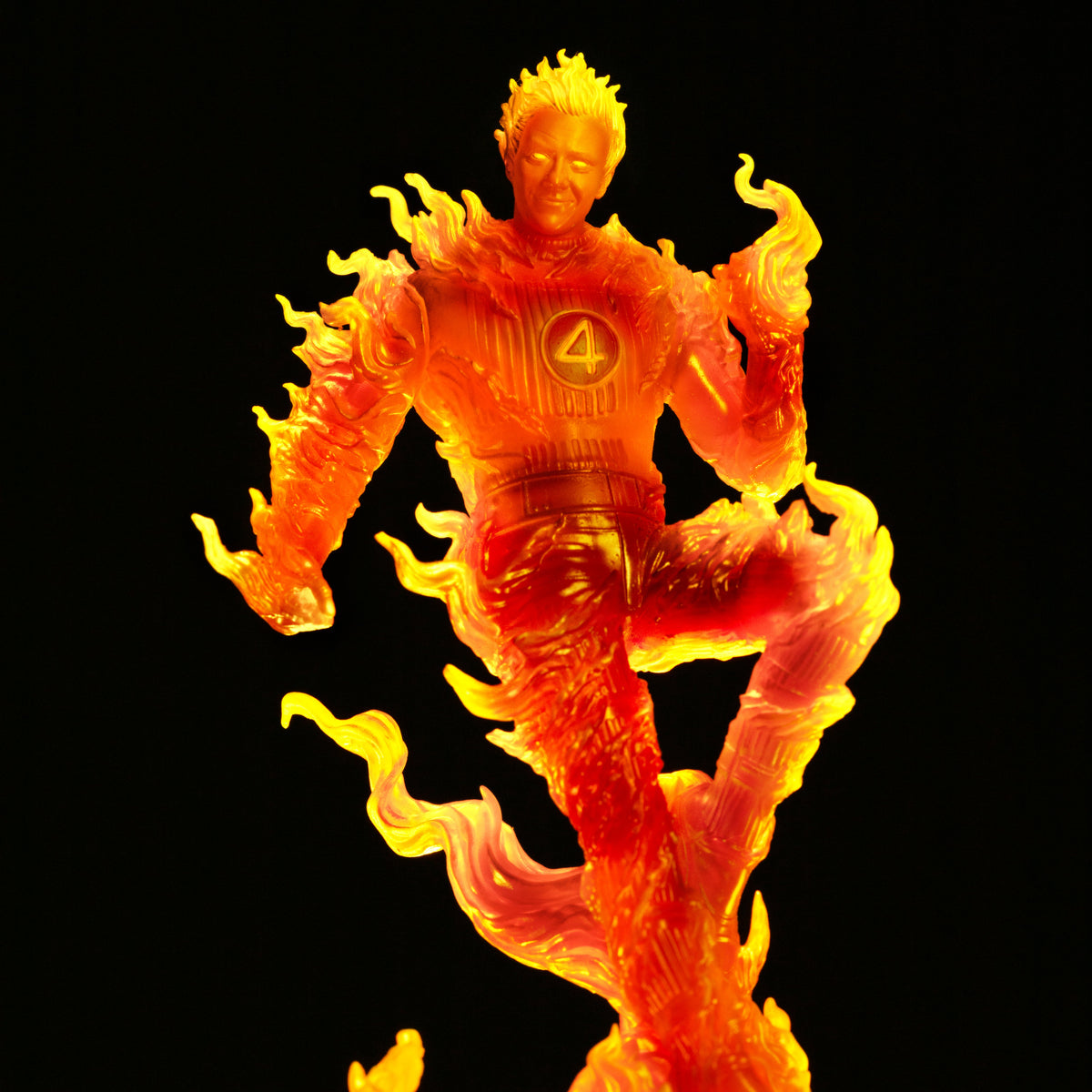 Human Torch - The Fantastic Four: First Steps - Ausstellungsstatue im Maßstab 1:10