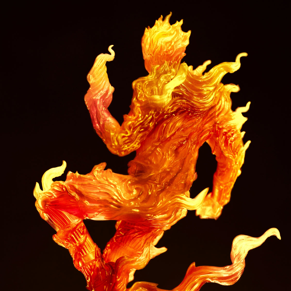 Human Torch - The Fantastic Four: First Steps - Ausstellungsstatue im Maßstab 1:10