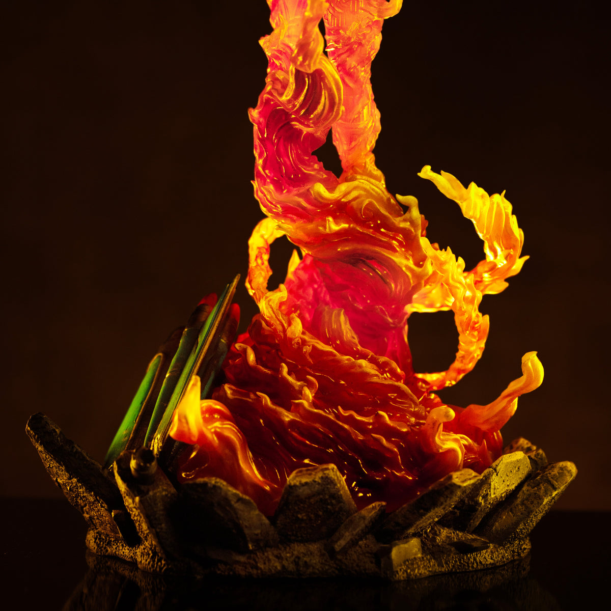 Human Torch - The Fantastic Four: First Steps - Ausstellungsstatue im Maßstab 1:10