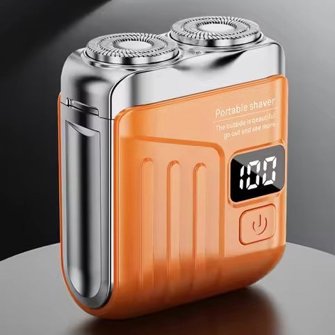 Portable Mini Electric Shaver - Compact Rechargeable Travel Razor
