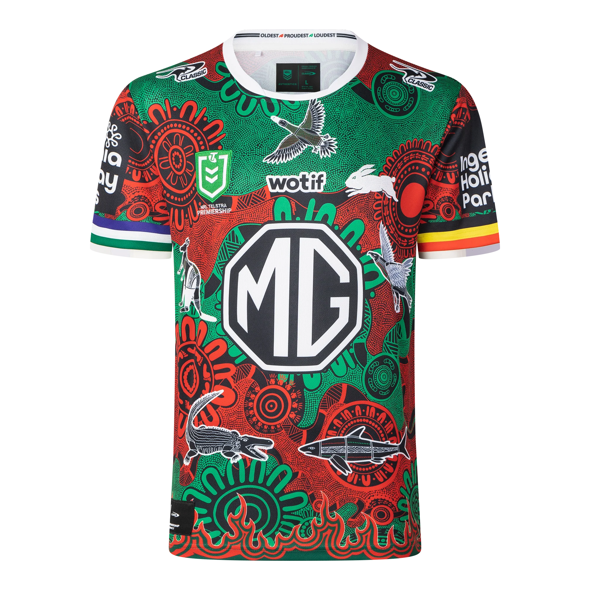 Maillot autochtone South Sydney Rabbitohs 2025
