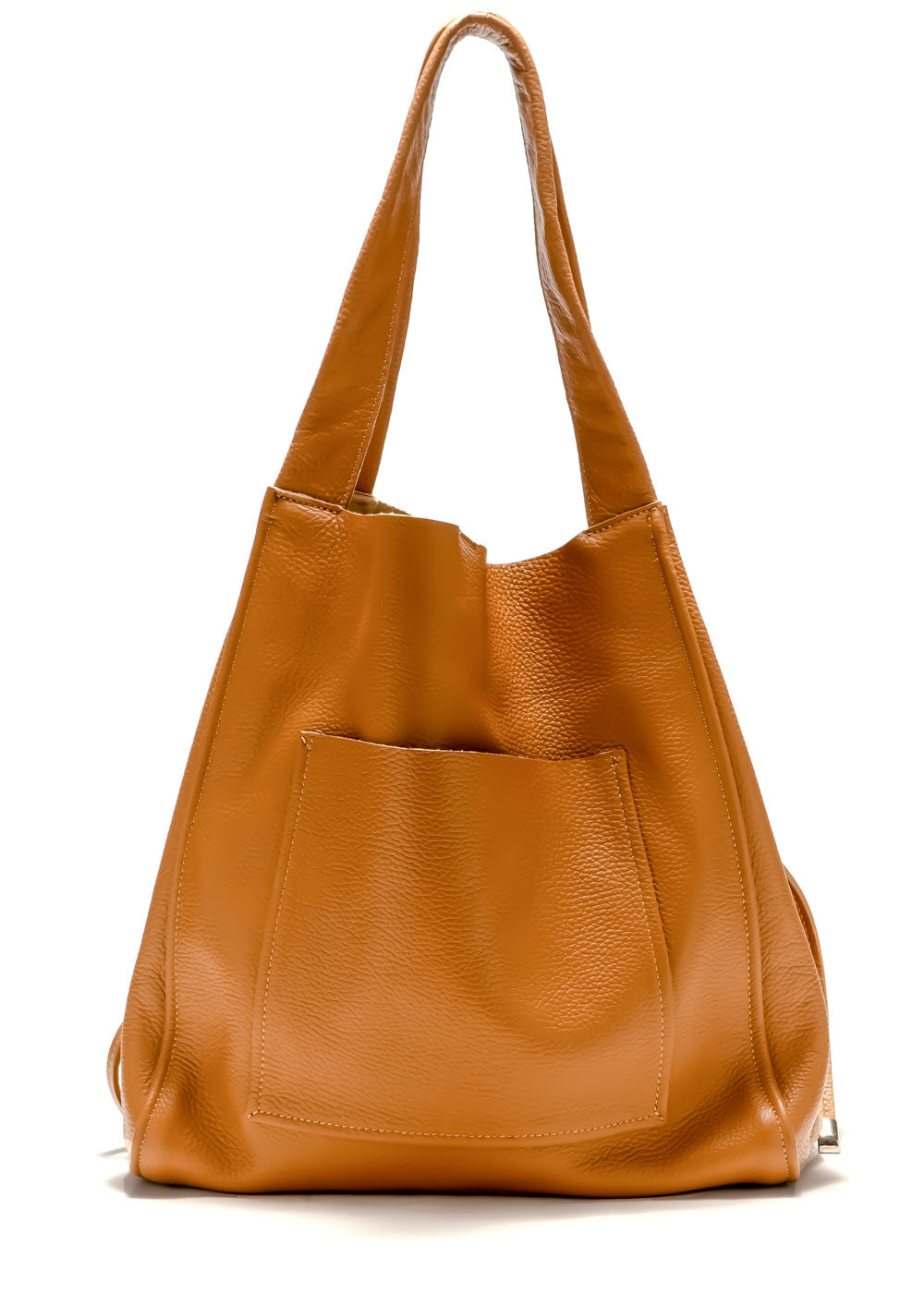 Grand sac fourre-tout bohème en cuir