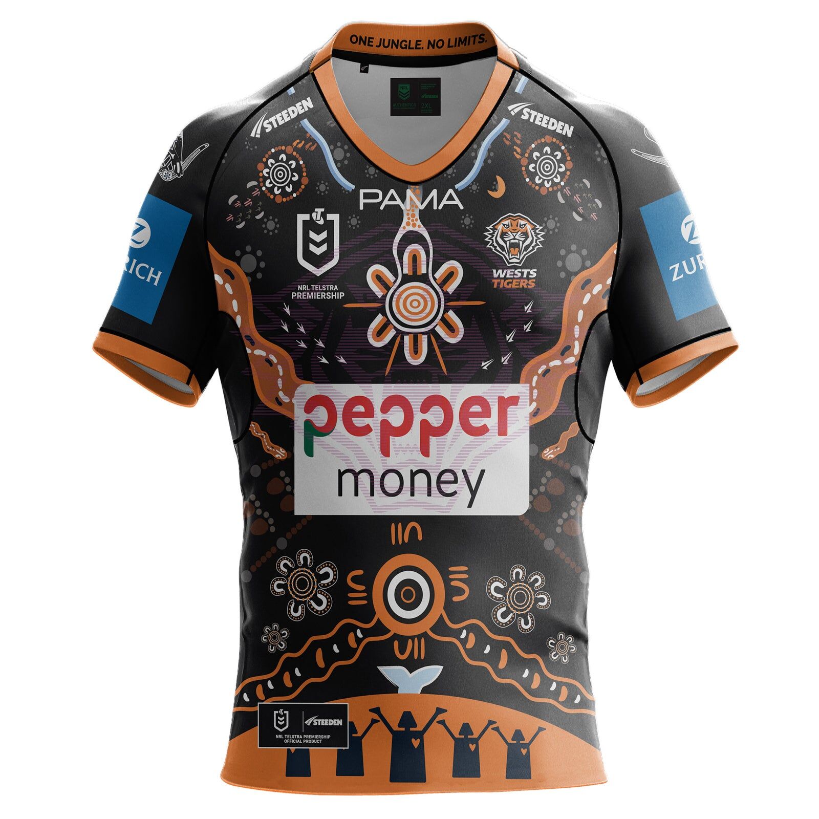 Maillot Indigenous 2025 des Wests Tigers