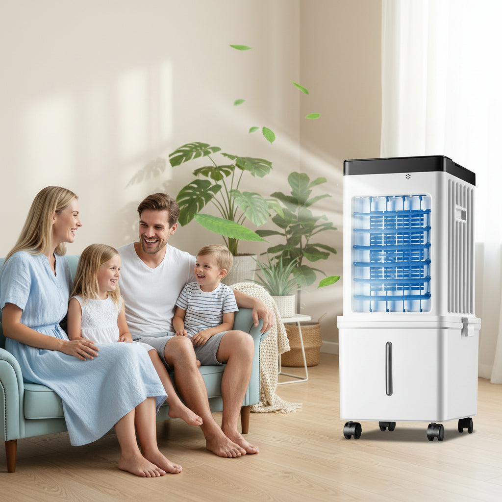 3-in-1 Portable Air Cooler – Cooling Fan & Dehumidifier