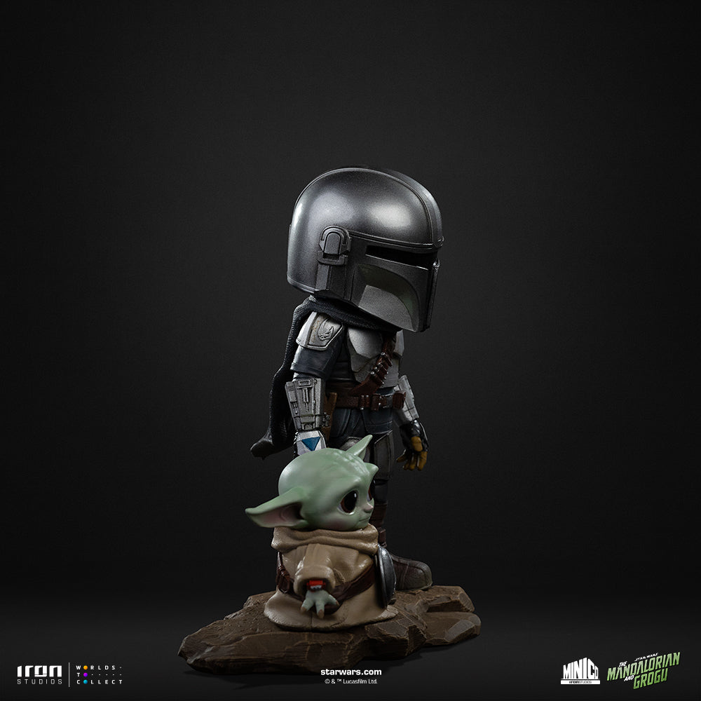 Statue Mandalorian et Grogu MiniCo - Iron Studios