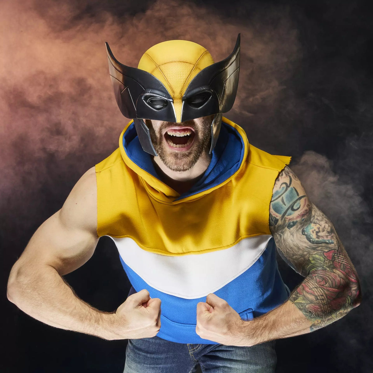 Marvel Legends Series Wolverine Premium Roleplay Mask - Collectible