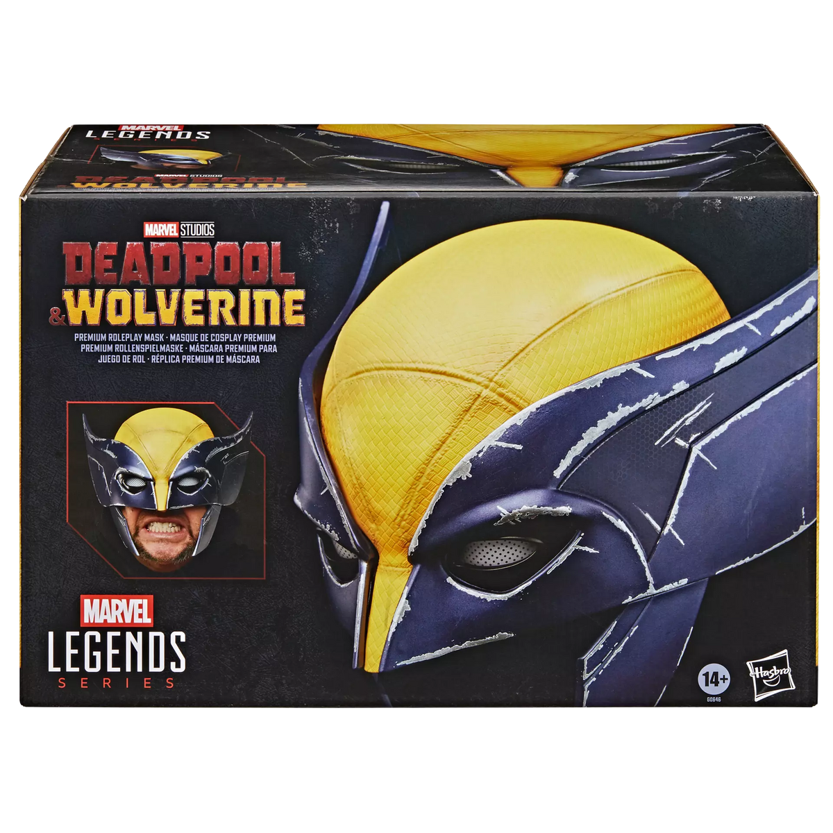 Marvel Legends Series Wolverine Premium Roleplay Mask - Collectible