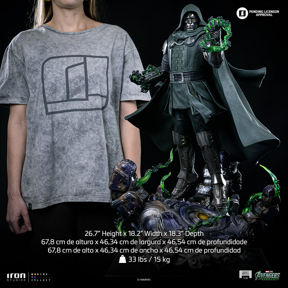Doctor Doom Statue - Avengers: Doomsday - Legacy Replica 1/4 - Iron Studios - Pre-Order