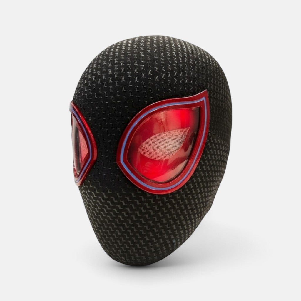 Miles Morales Mask – Blinking Movable-Eye Spider-Man Cosplay Mask