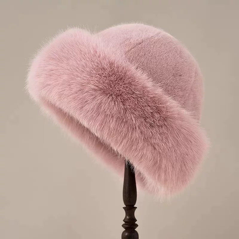 Chapeau d'hiver en fausse fourrure pour femmes Mirae