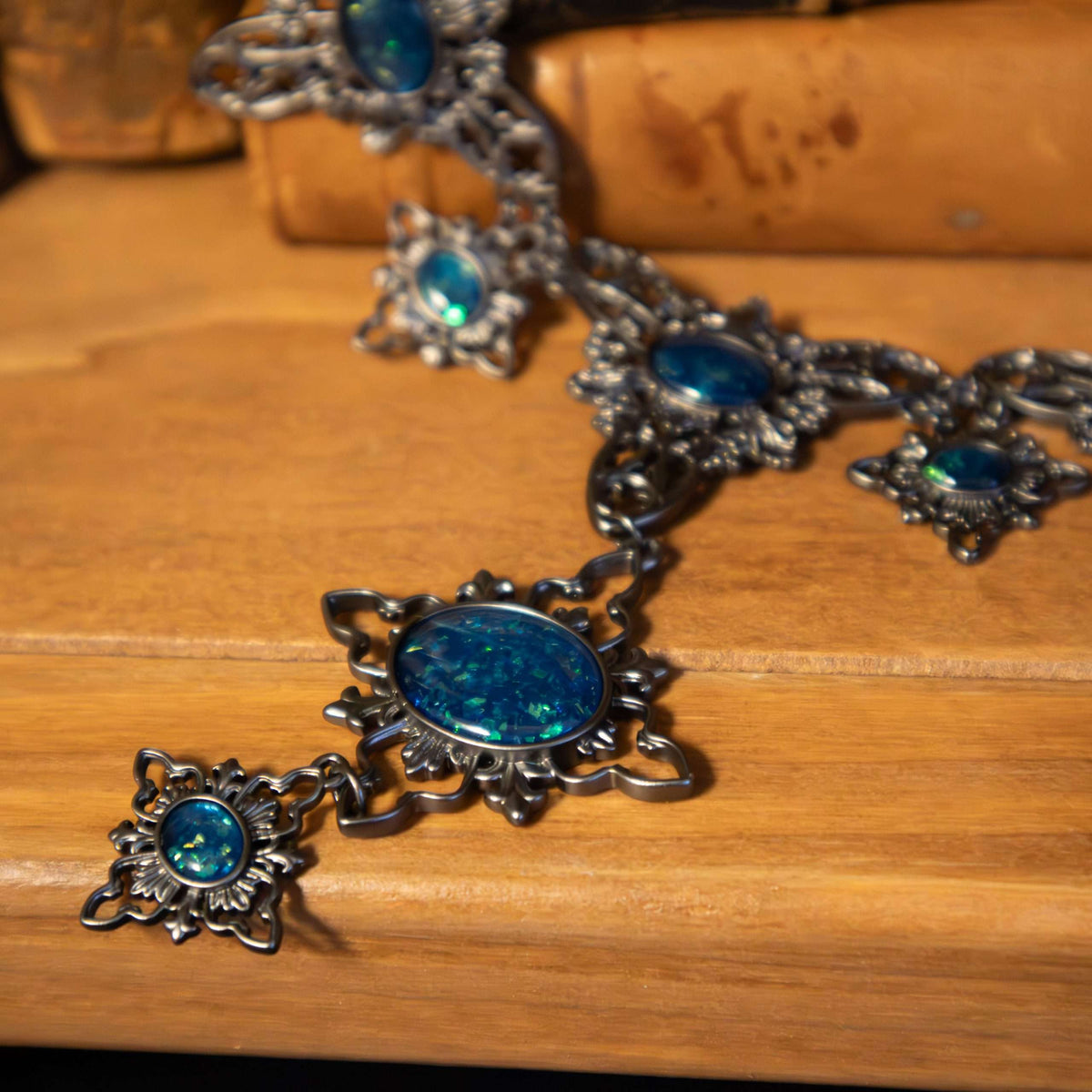 Harry Potter Cursed Opal Necklace Replica with Display Box