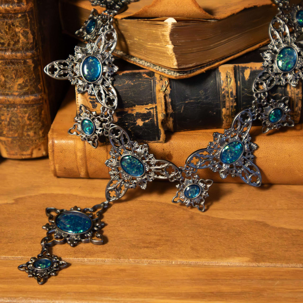 Harry Potter Cursed Opal Necklace Replica with Display Box