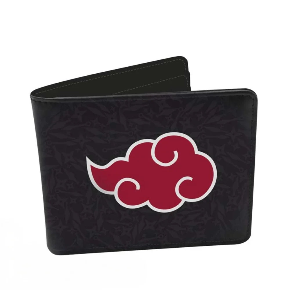 Naruto Akatsuki Vinyl Wallet - Card and Cash Compartments