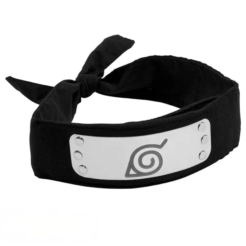 Naruto Konoha Replica Headband - Polyester and Stainless Steel