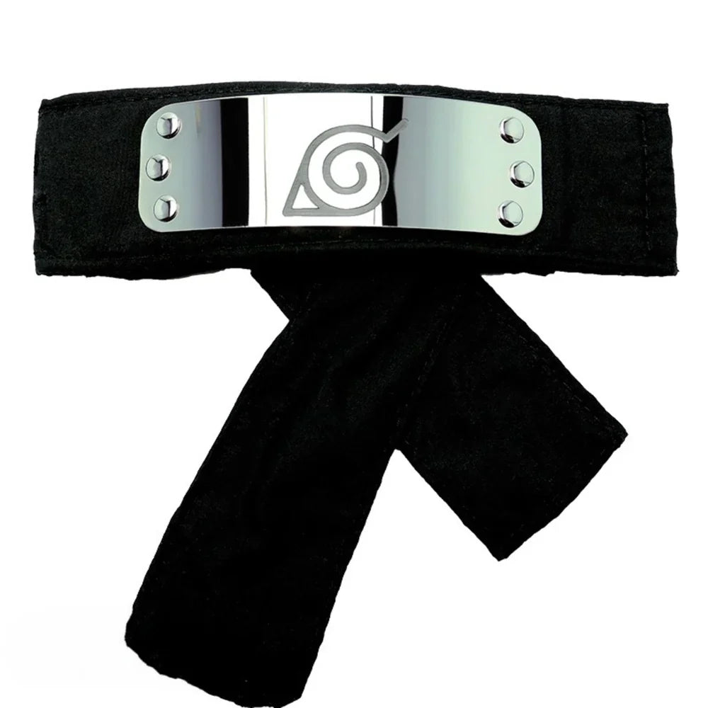 Naruto Konoha Replica Headband - Polyester and Stainless Steel