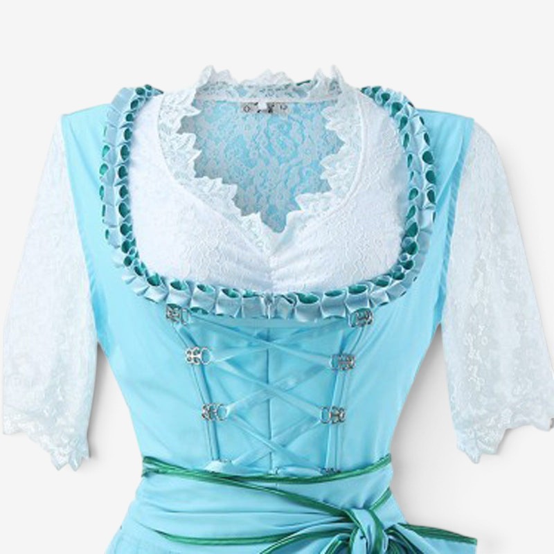 Ladies' Traditional Dress with Lace
