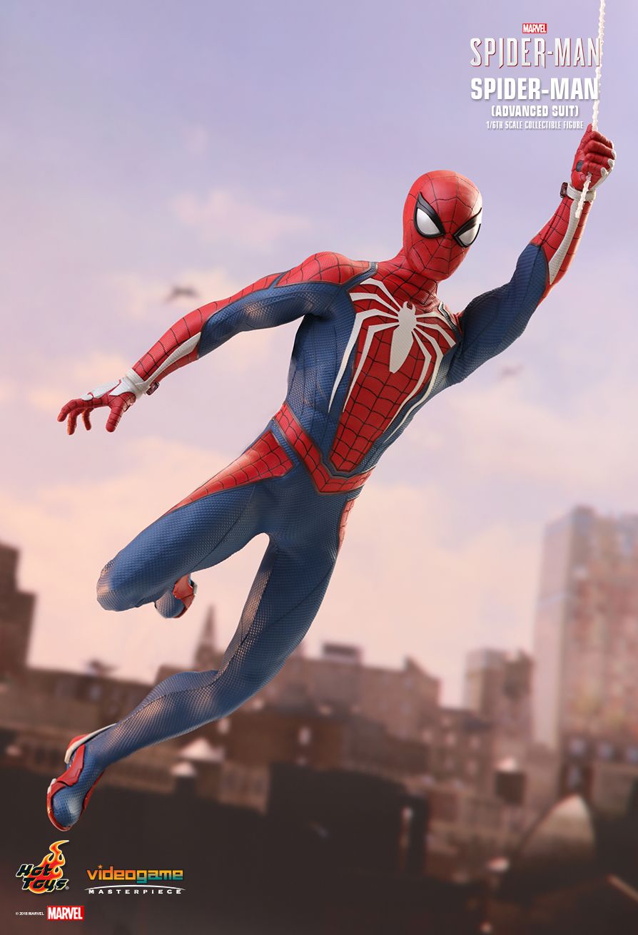 Spider-Man (Advanced Suit Version) 1/6 Scale Action Figure - Hot Toys
