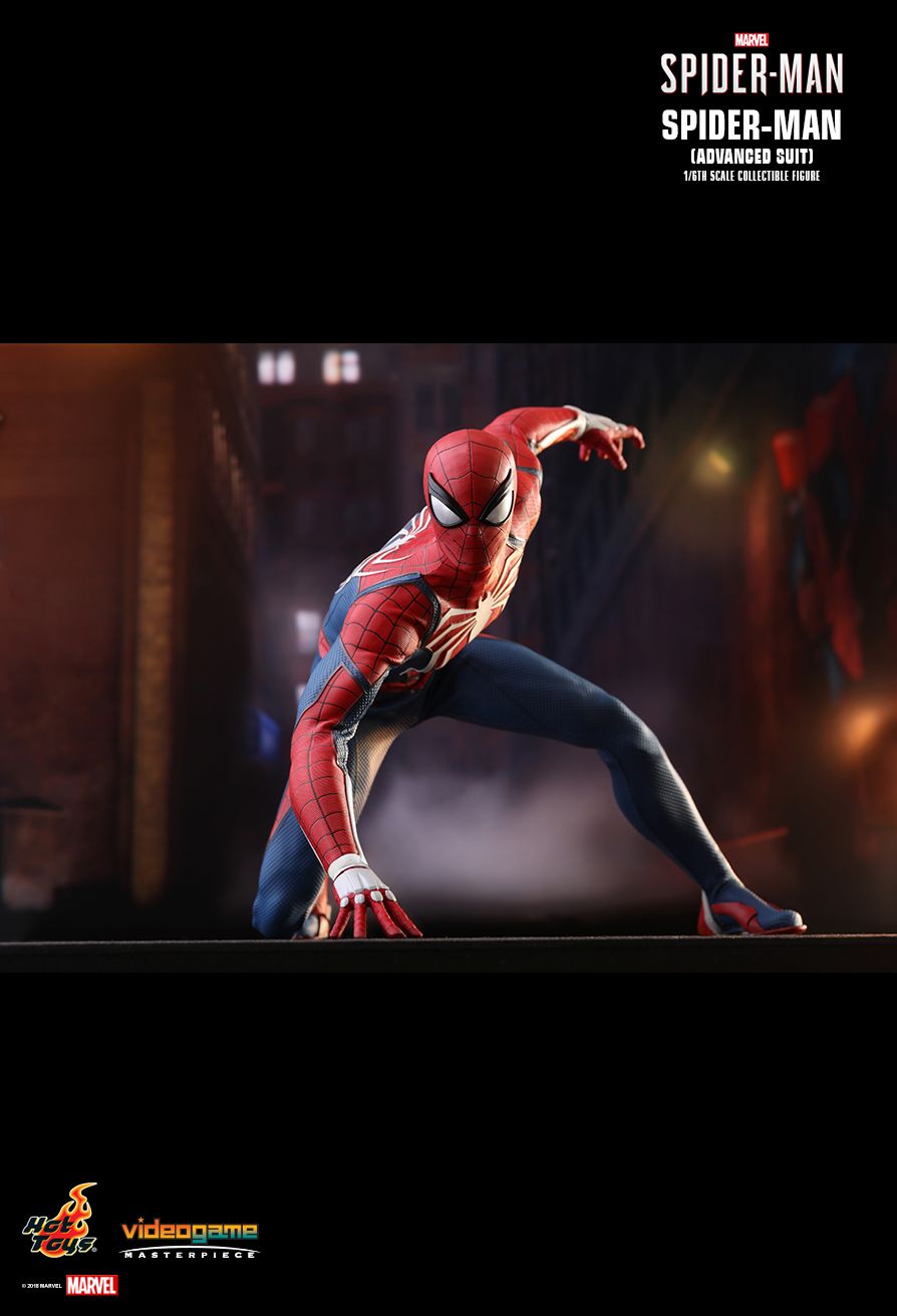 Spider-Man (Advanced Suit Version) 1/6 Scale Action Figure - Hot Toys