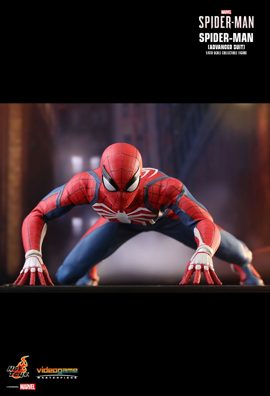 Spider-Man (Advanced Suit Version) 1/6 Scale Action Figure - Hot Toys