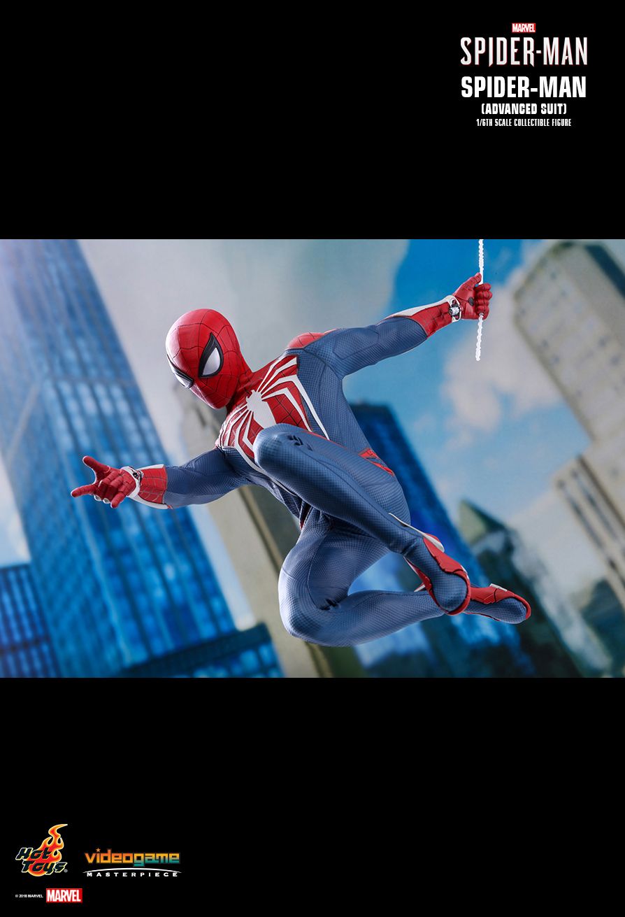 Spider-Man (Advanced Suit Version) 1/6 Scale Action Figure - Hot Toys