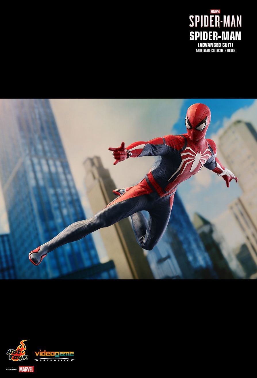 Spider-Man (Advanced Suit Version) 1/6 Scale Action Figure - Hot Toys