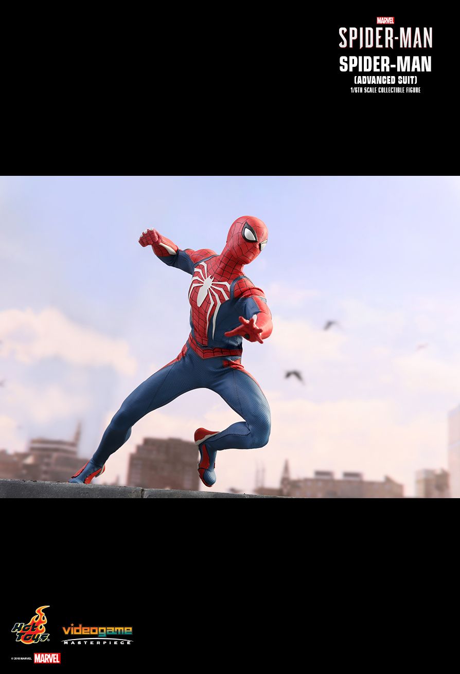 Spider-Man (Advanced Suit Version) 1/6 Scale Action Figure - Hot Toys