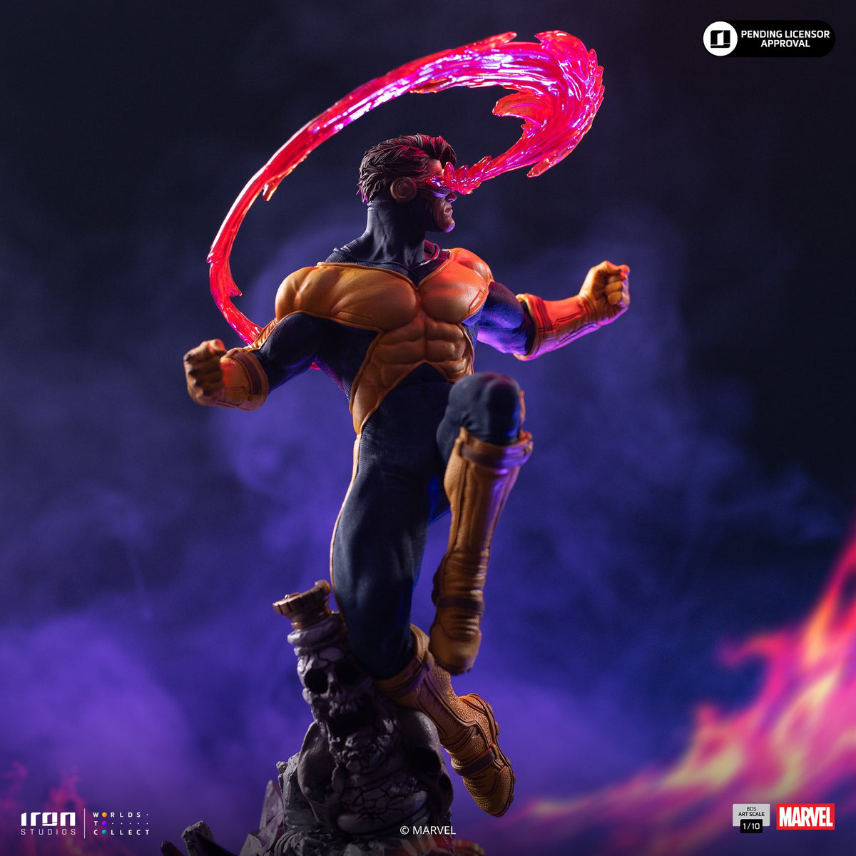 Cyclops Deluxe Infinity Gauntlet Diorama Art Scale 1/10 Display Statue - Iron Studios