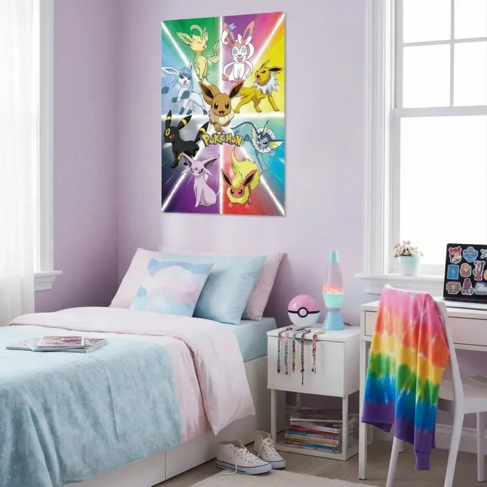 Pokémon Eevee Evolutions Maxi Wall Poster - 61 x 91.5 cm