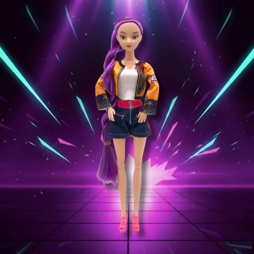 K-Pop Style PVC Collectible Dolls, 30 cm