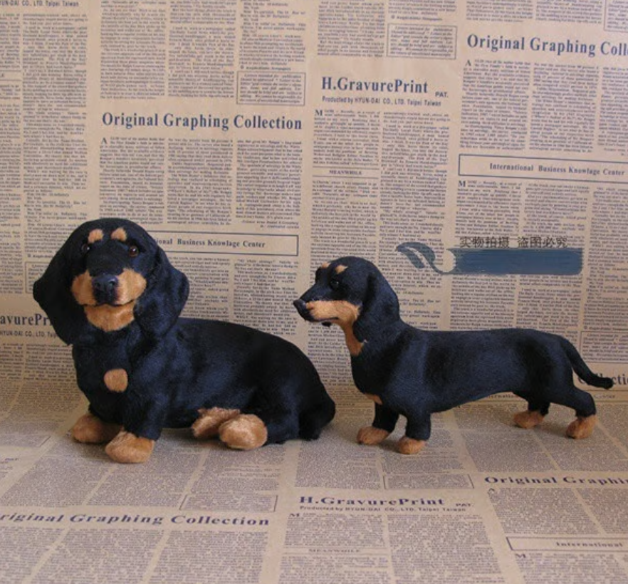 Interactive Plush Dog with Touch Sensors and Moving Tail