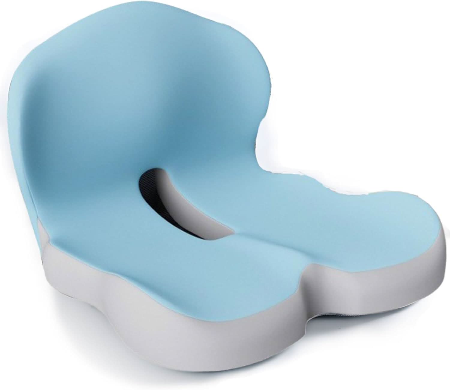Ergonomisches Sitzkissen aus Memory-Schaum – rutschfeste Unterstützung für Büro, Auto und Reisen