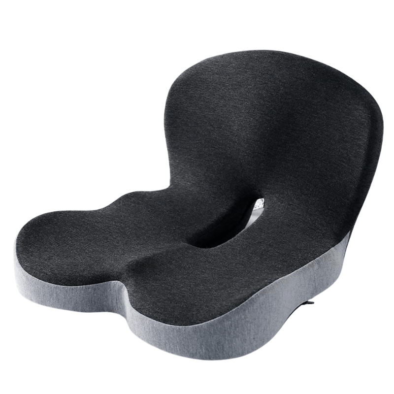 Ergonomisches Sitzkissen aus Memory-Schaum – rutschfeste Unterstützung für Büro, Auto und Reisen