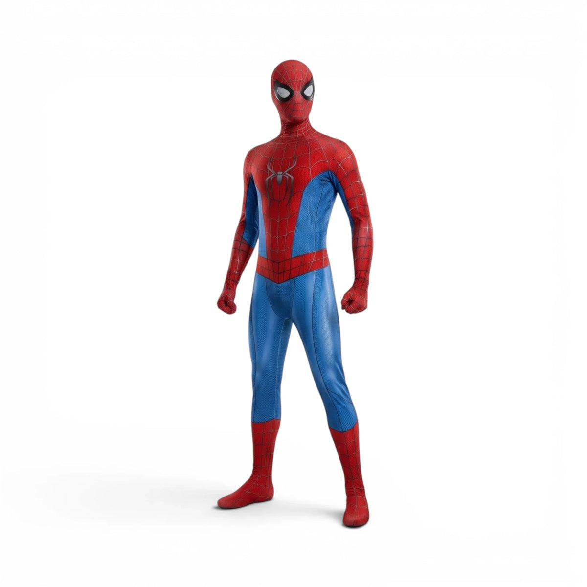 Spider-Man Brand New Day-kostuum - rood-blauw polyester bodysuit