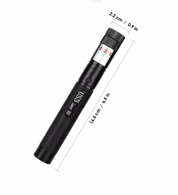Green Laser Pointer with Adjustable Focus – VisionBeam Long-Range Laser