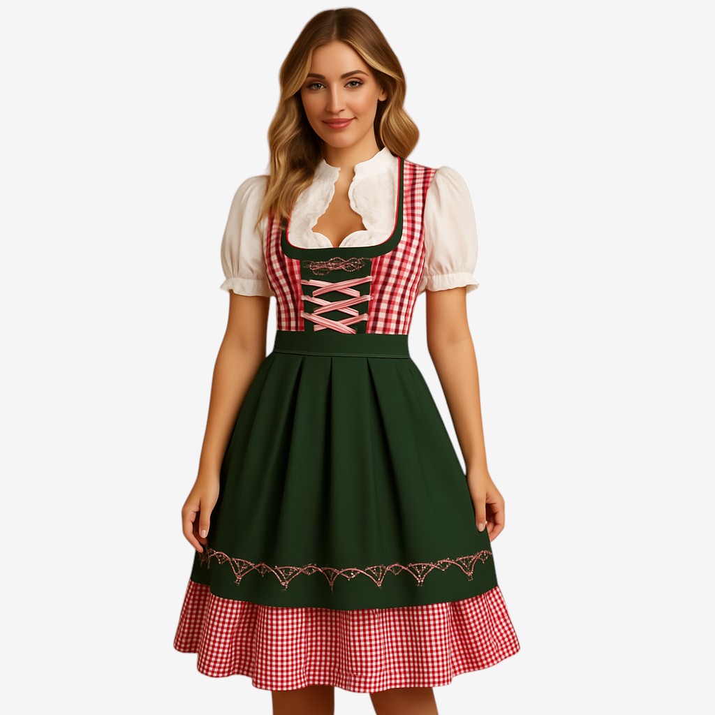 Oktoberfest-Kleid für Damen im eleganten Stil mit einzigartigem Design