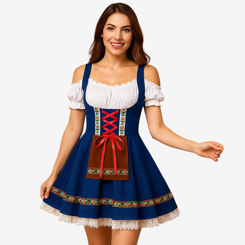 Oktoberfest-Kleid für Damen im eleganten Stil mit einzigartigem Design