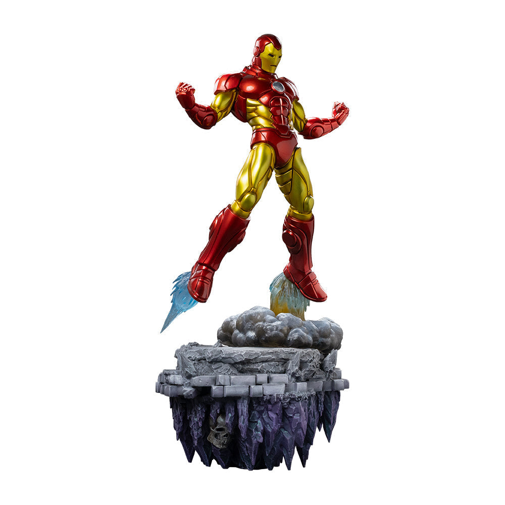 Iron Man Deluxe - Infinity-Gauntlet-Diorama - BDS Art Scale 1/10 - Iron Studios - Vorbestellung