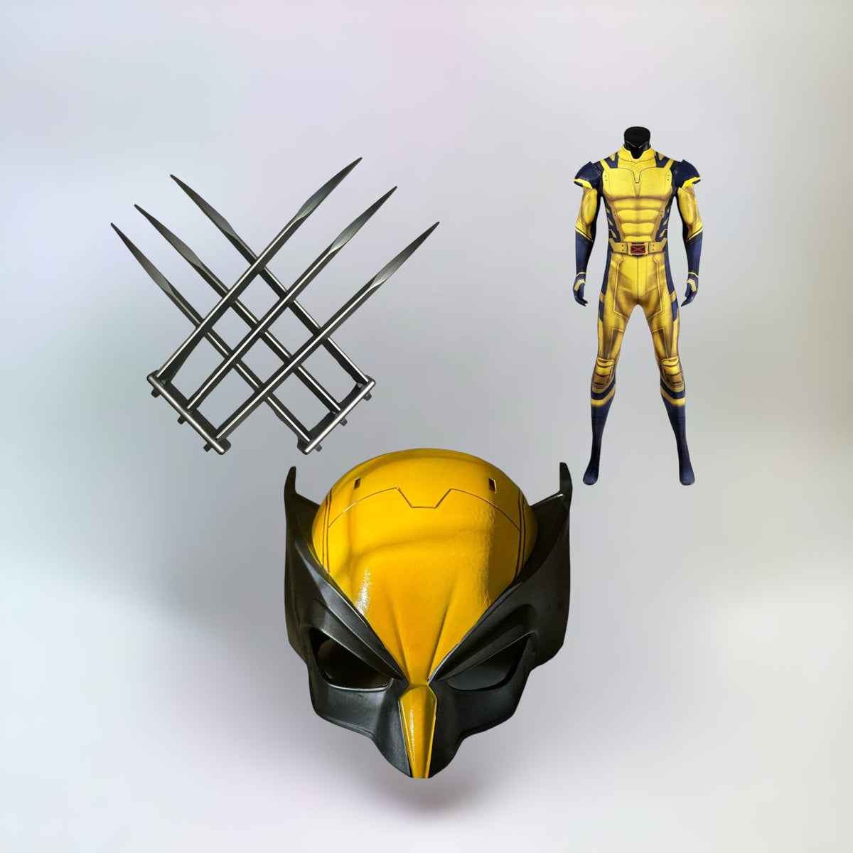 Wolverine Costume Bundle - Mask, Outfit and Cosplay Claws