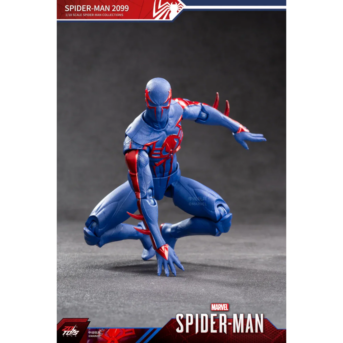 Spider-Man 2099-Actionfigur im Maßstab 1/10 - ZD Toys