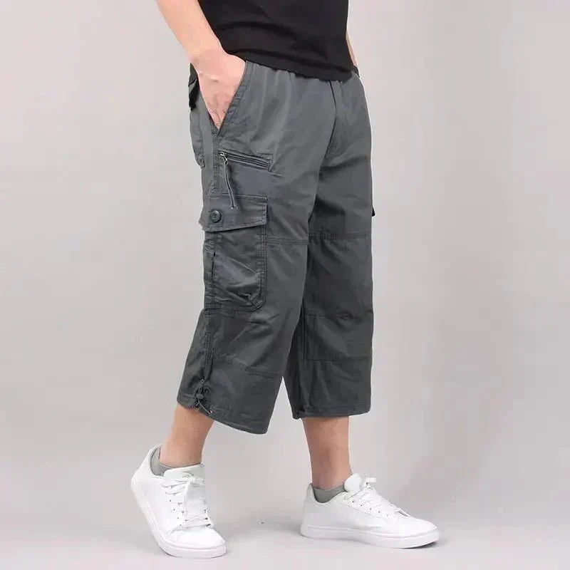 Lightweight Cargo Shorts – Loose-Fit Multi-Pocket Outdoor Shorts