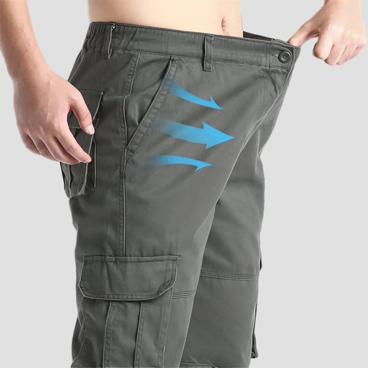 Breathable Hiking Trousers – Multi-Pocket Outdoor Walking Trousers