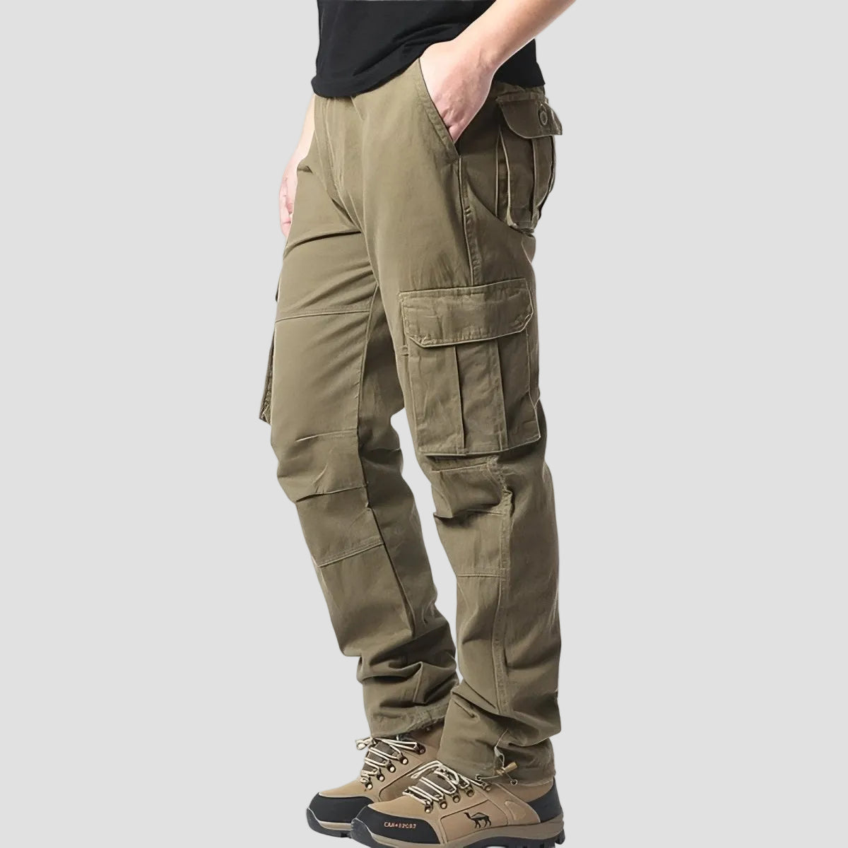 Breathable Hiking Trousers – Multi-Pocket Outdoor Walking Trousers