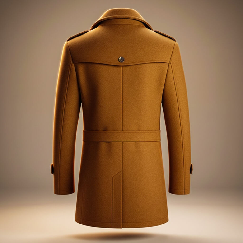 Manteau en laine vierge pour hommes Valero