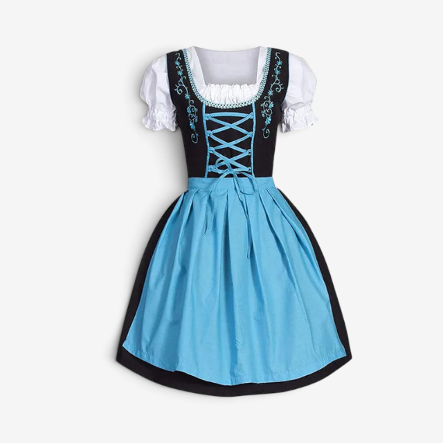 Robe bavaroise traditionnelle pour femmes avec broderies