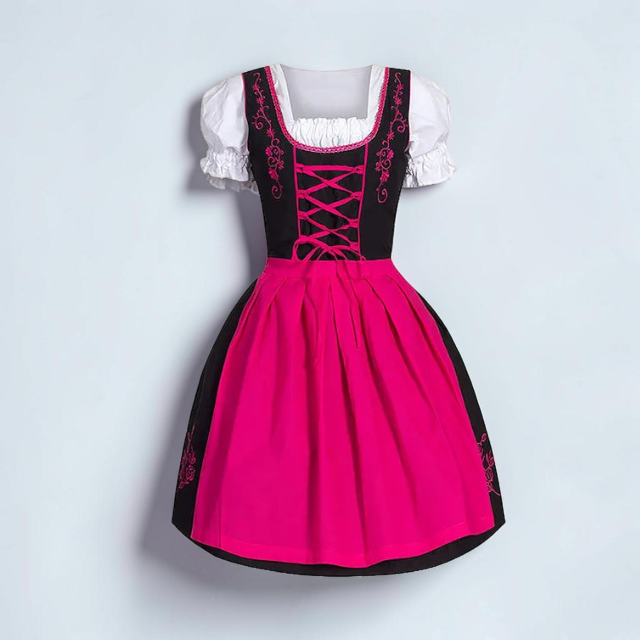 Robe bavaroise traditionnelle pour femmes avec broderies