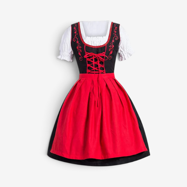 Robe bavaroise traditionnelle pour femmes avec broderies