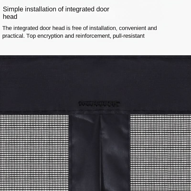 Magnetic Mesh Door Curtain – MeshShield Hands-Free Insect Screen
