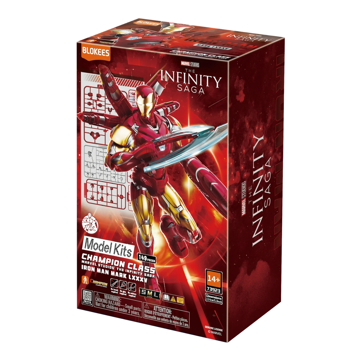Iron Man MK85 gearticuleerde modelbouwset - Blokees